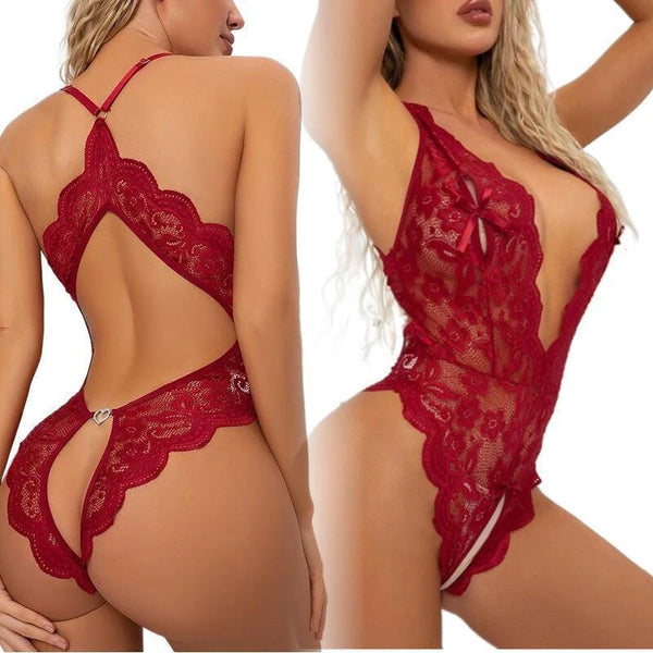 Verführerischer Spitzen-Body für Damen