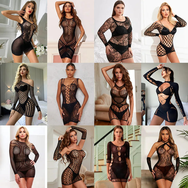 Verführerisches Mini-Kleid für Partys