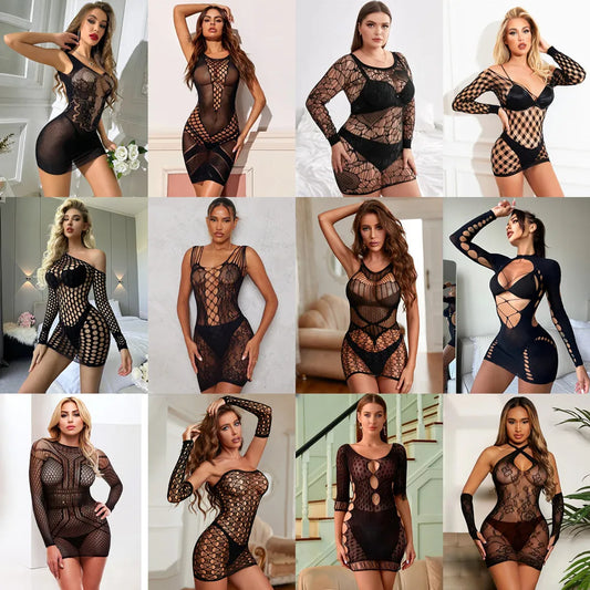 Verführerisches Mini-Kleid für Partys